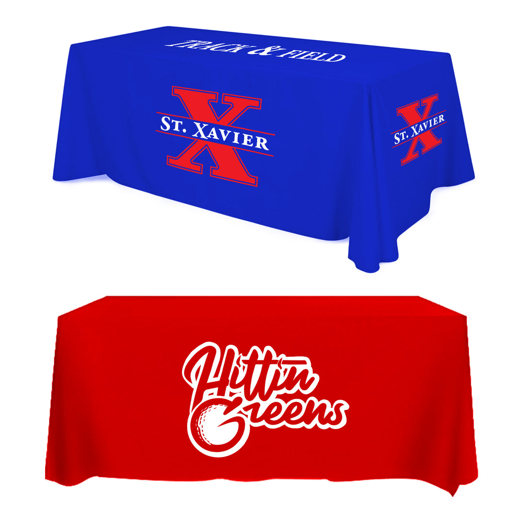 Custom Table Throws - Transform Your Booth into a Brand Experience