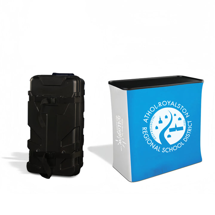 Custom Hard Case Trade Show Podium