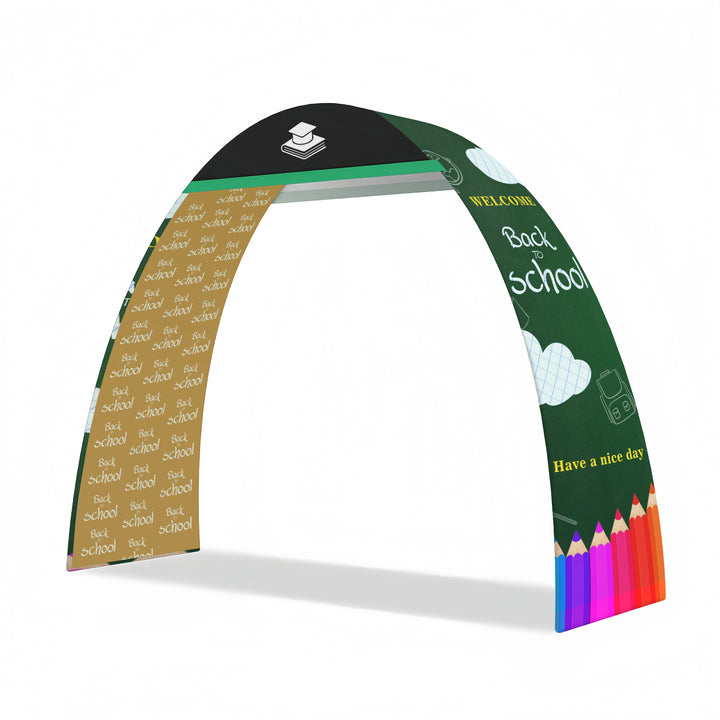 Custom Round Trade Show Archway