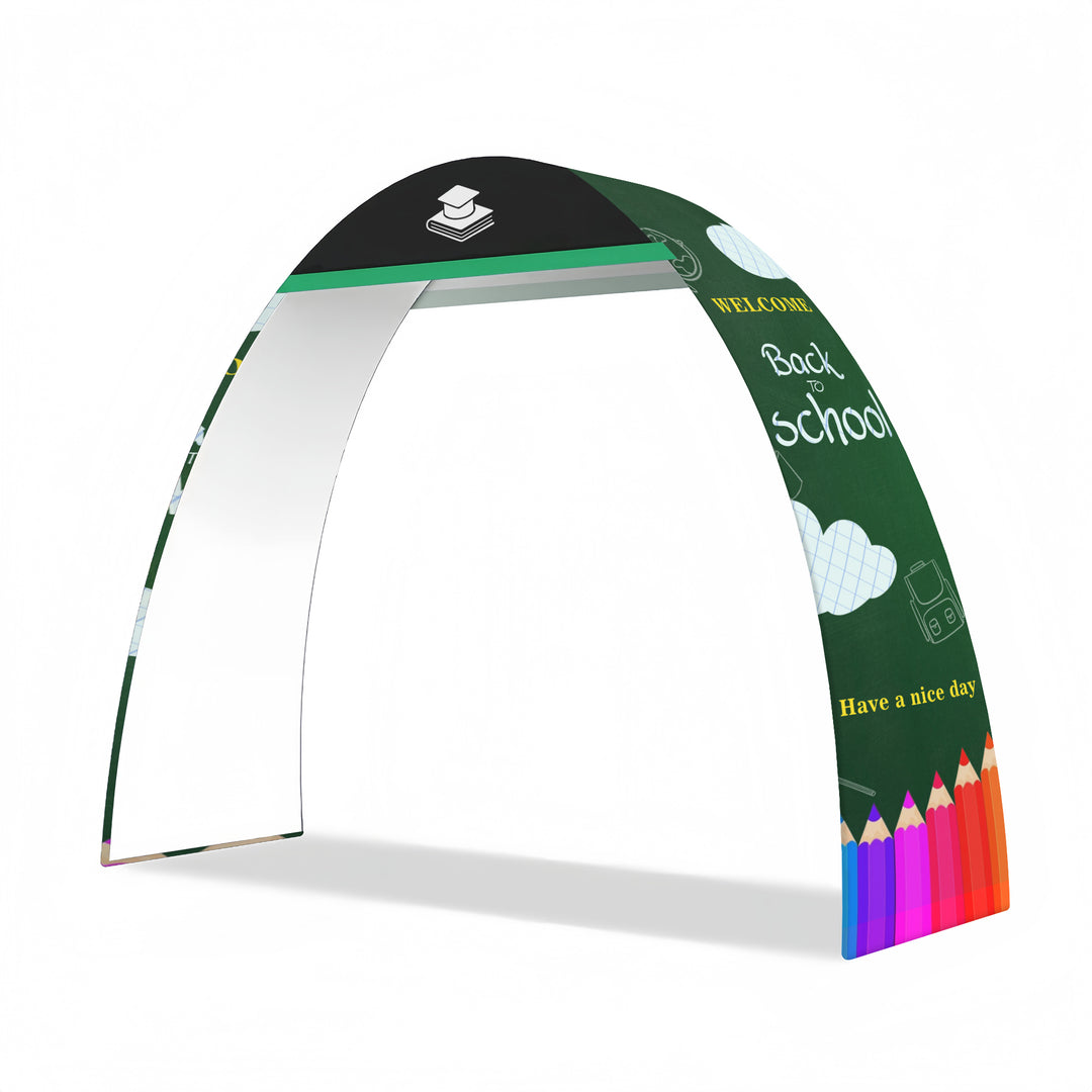 Custom Round Trade Show Archway