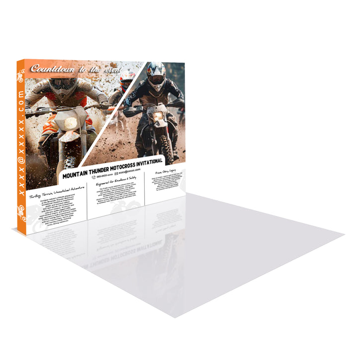 Custom Straight Pop-Up Trade Show Display
