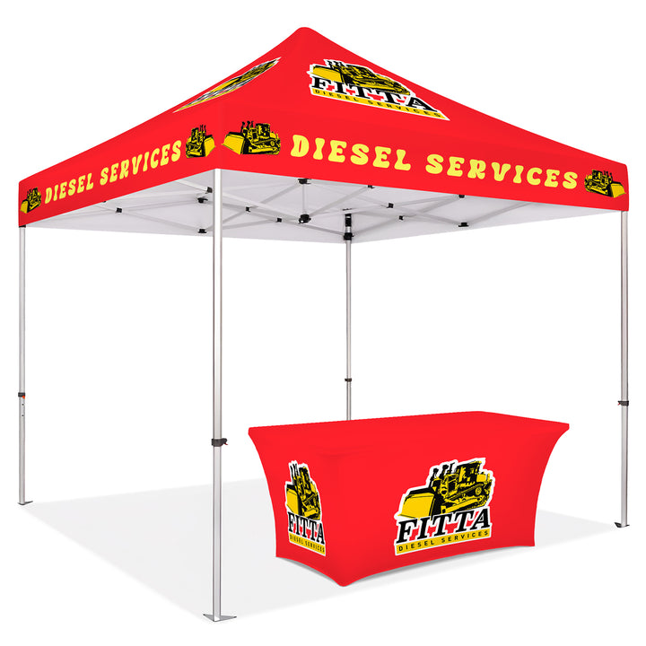 Custom Printed Canopy Tent with Table Cover