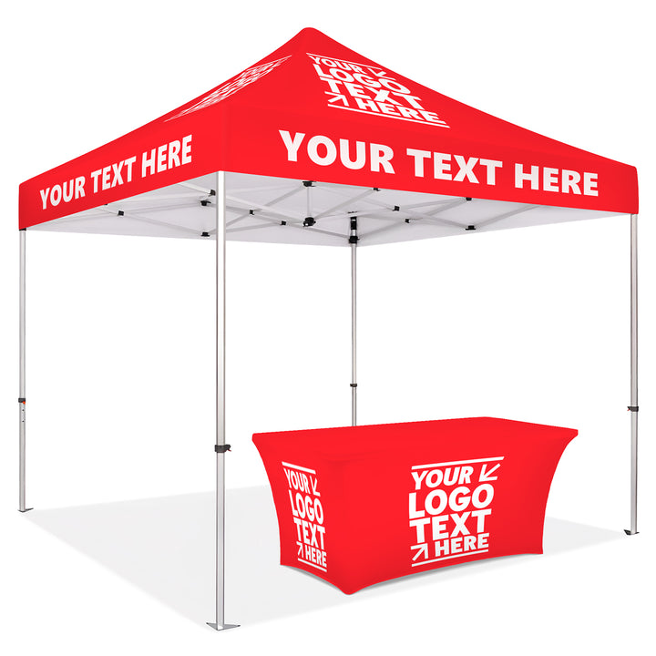 Custom Printed Canopy Tent with Table Cover