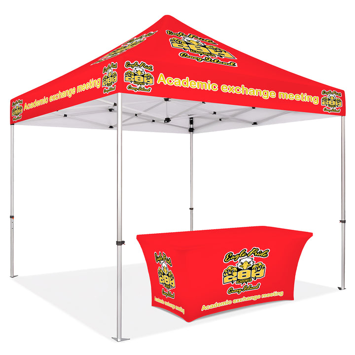 Custom Printed Canopy Tent with Table Cover