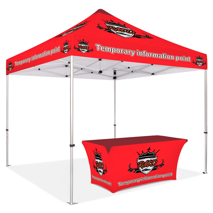 Custom Printed Canopy Tent with Table Cover