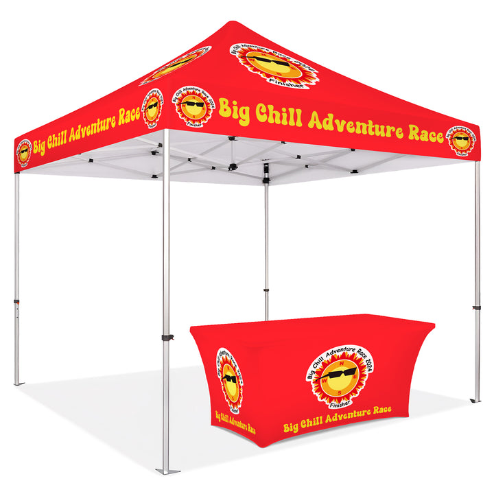 Custom Printed Canopy Tent with Table Cover