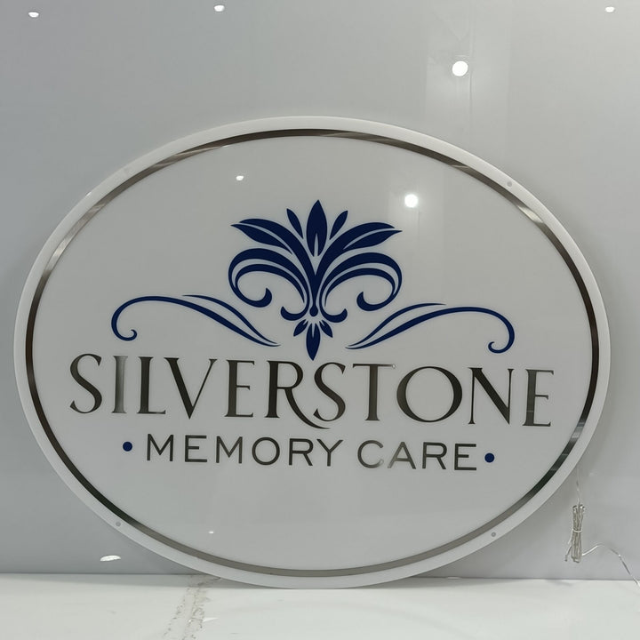 Modern Acrylic Light-Up Signs