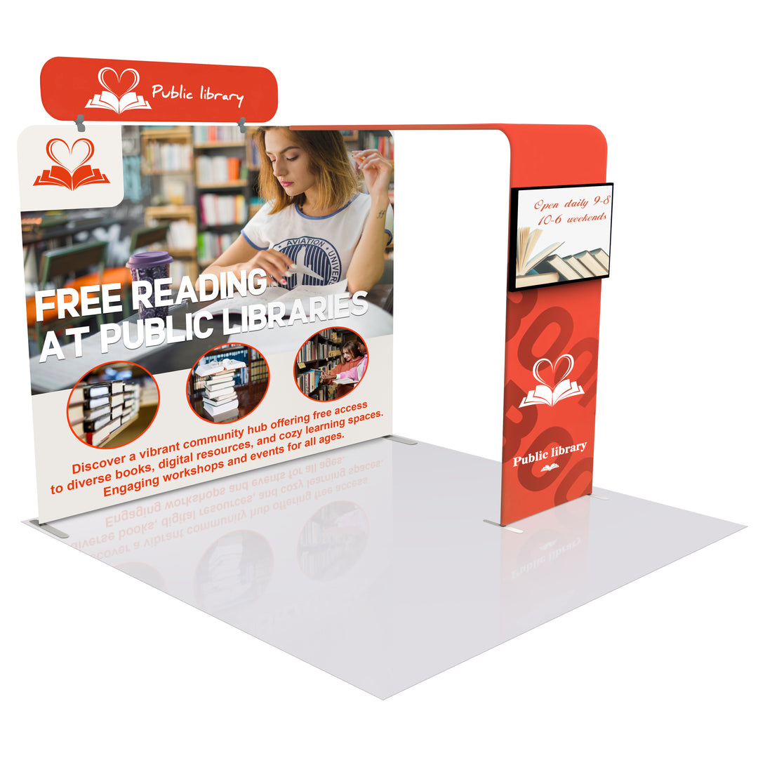 Custom Trade Show Display with Archway