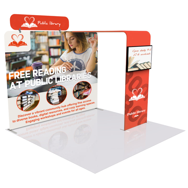 Custom Trade Show Display with Archway