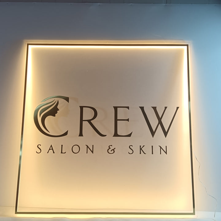 Custom Acrylic Backlit Sign