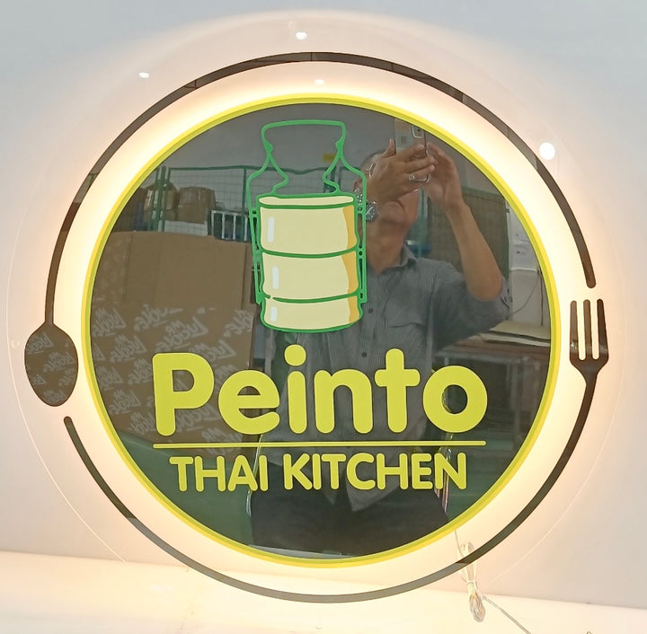 Custom Acrylic Backlit Sign
