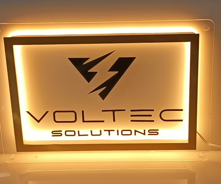 Custom Acrylic Backlit Sign