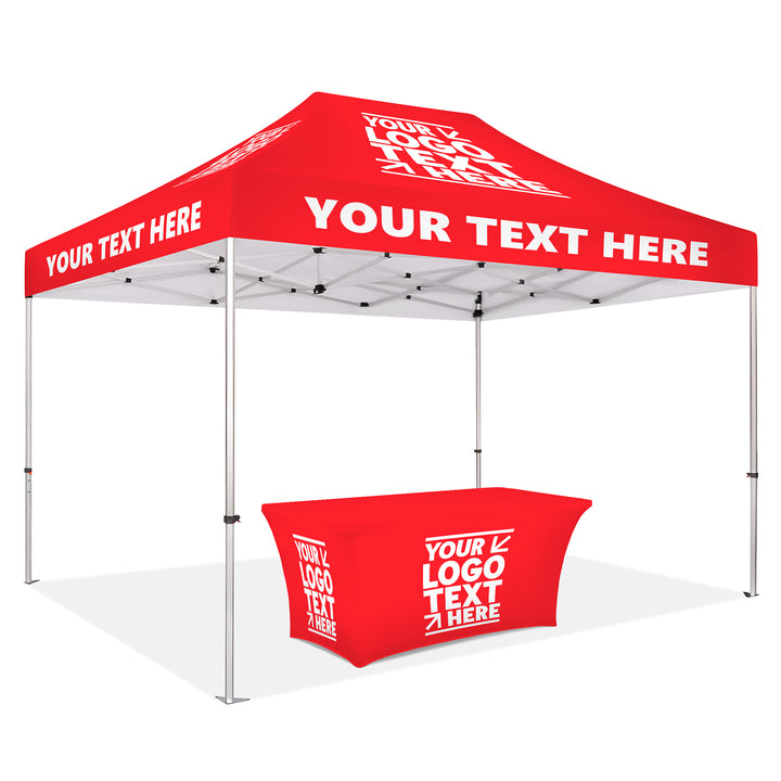 Custom Printed Canopy Tent with Table Cover