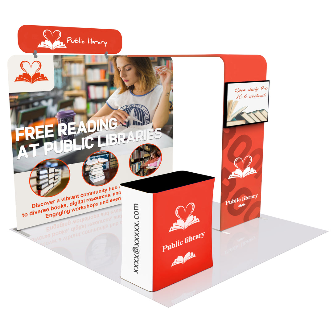 Custom Trade Show Display with Archway