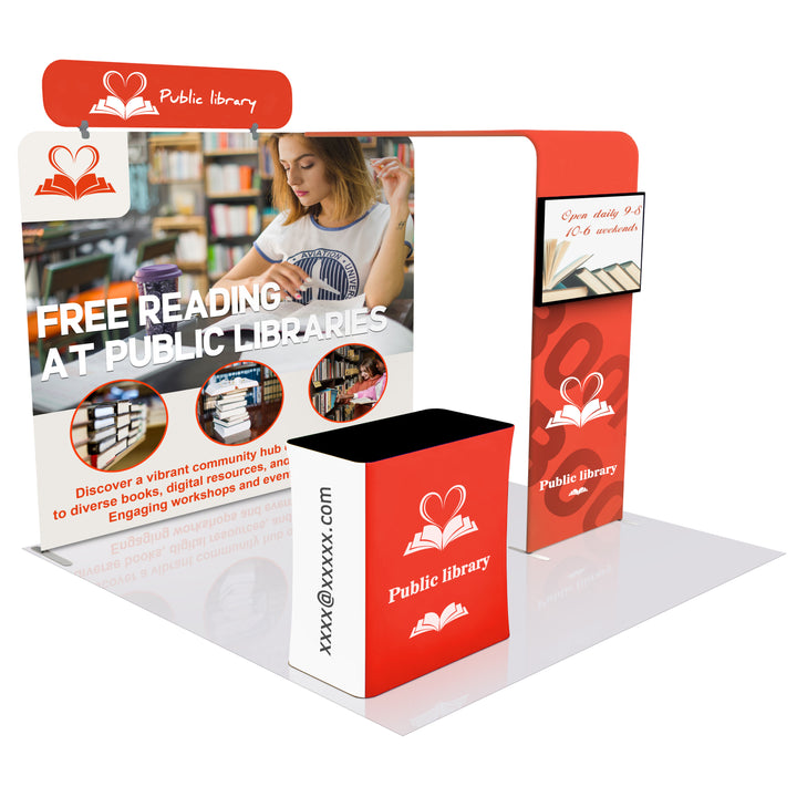 Custom Trade Show Display with Archway