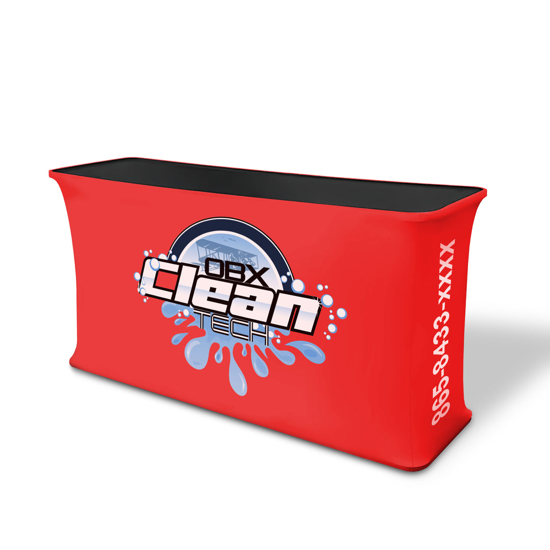 Custom Folding Fabric Pop-Up Counte