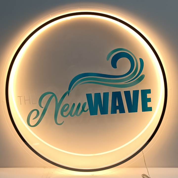 Custom Acrylic Backlit Sign