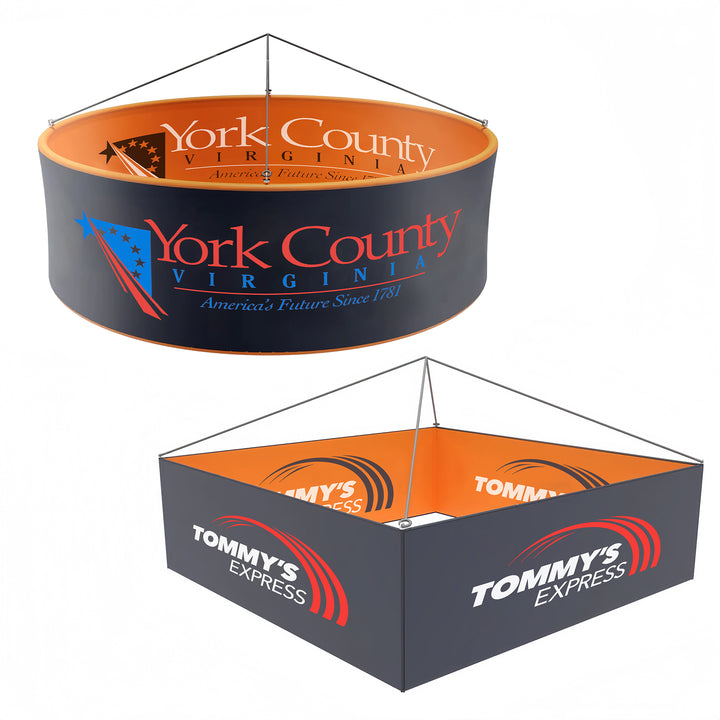Custom Hanging Banner - 10ft Wide x 3ft High