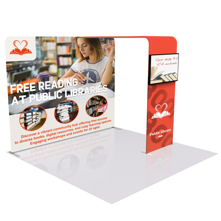 Custom Trade Show Display with Archway