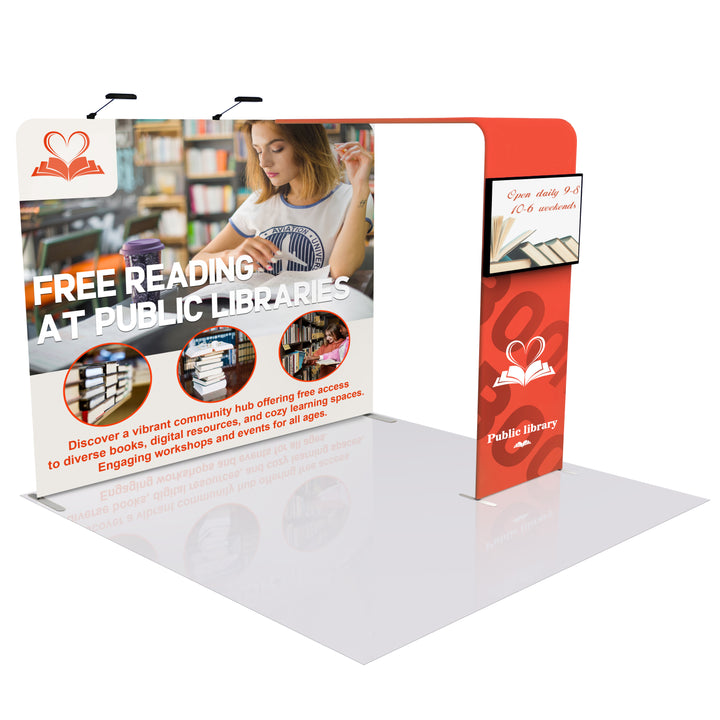 Custom Trade Show Display with Archway