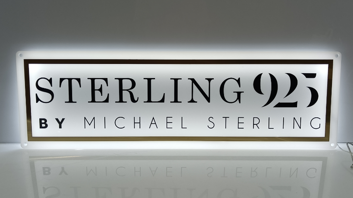Modern Acrylic Light-Up Signs