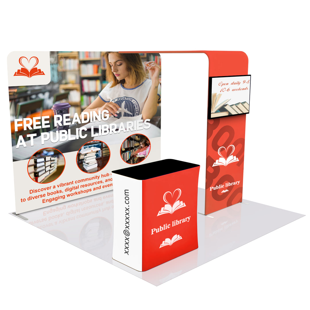 Custom Trade Show Display with Archway
