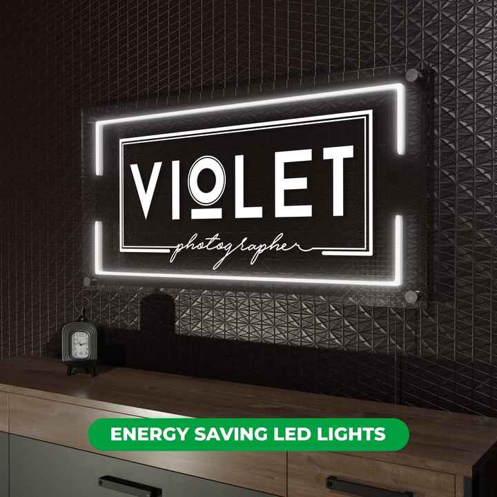 Custom Acrylic Backlit Sign