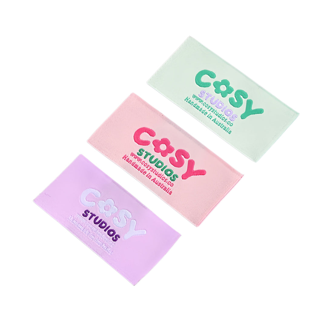 Damask Woven Labels