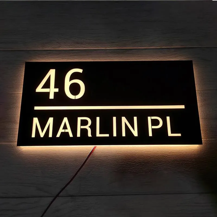 Custom 3D Logo Sign Board Backlight Channel Letter Outdoor Wall Business Shop Store Front Sign Led Illuminated Backlit Sign