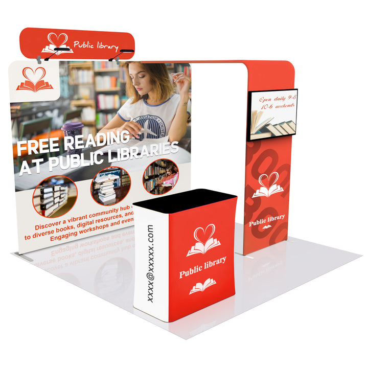 Custom Trade Show Display with Archway
