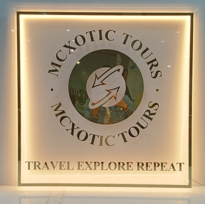 Custom Acrylic Backlit Signs  – Glowing Brand Displays for Offices, Shops, and Studios