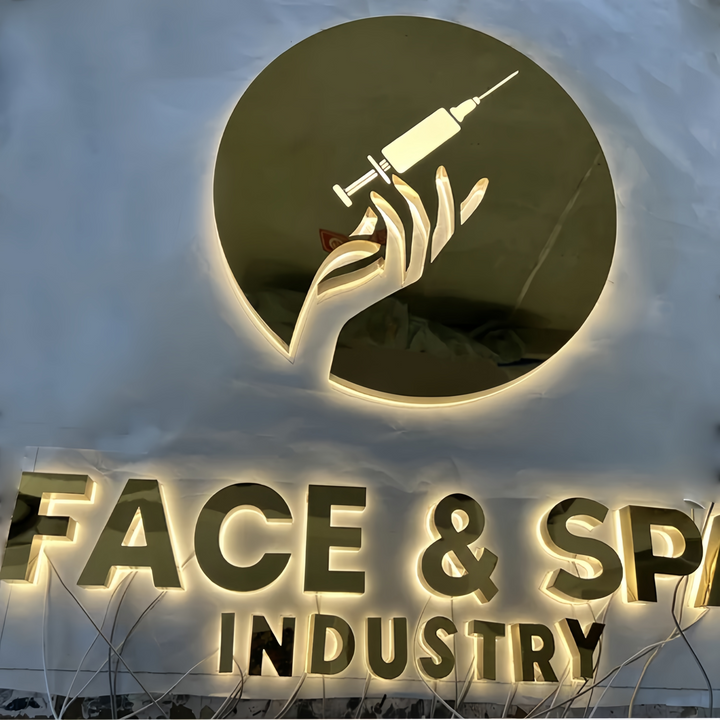 Premium 3D Metal Backlit Signs
