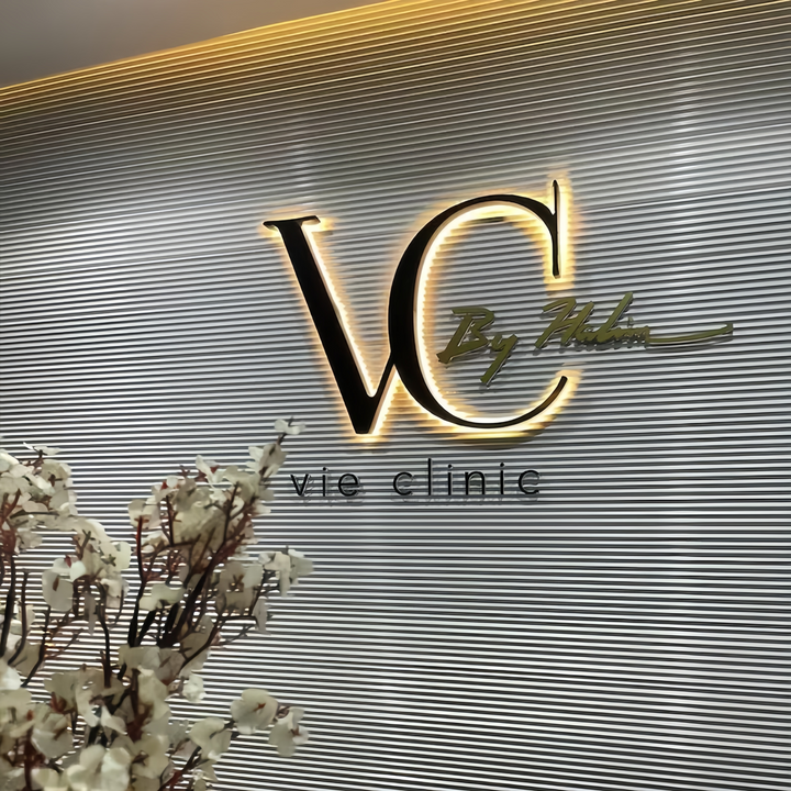 Stainless Steel 3D Backlit Sign
