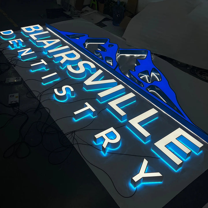 Illuminate Your Brand - Custom 3D LED Business Signs