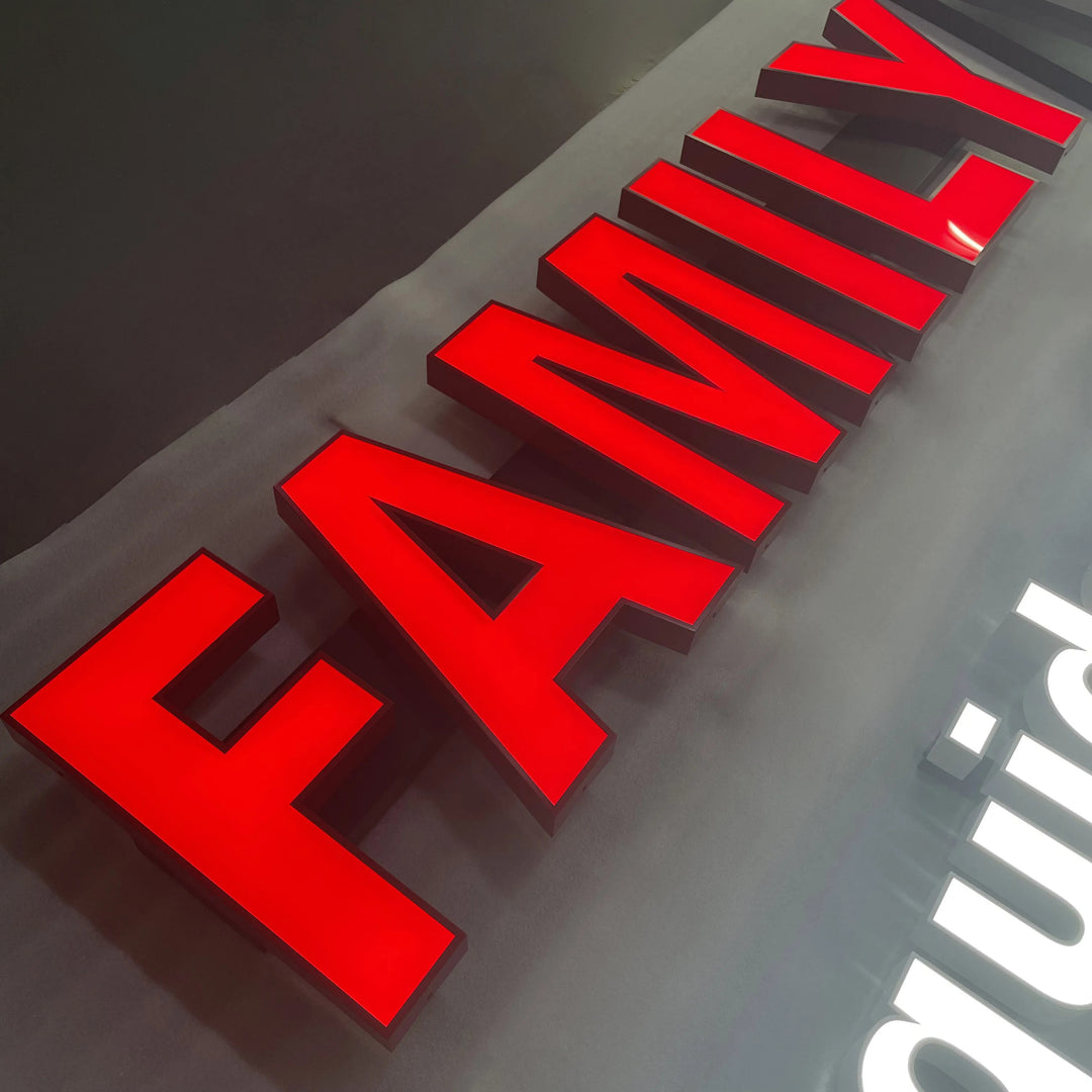 Illuminate Your Brand - Custom 3D LED Business Signs