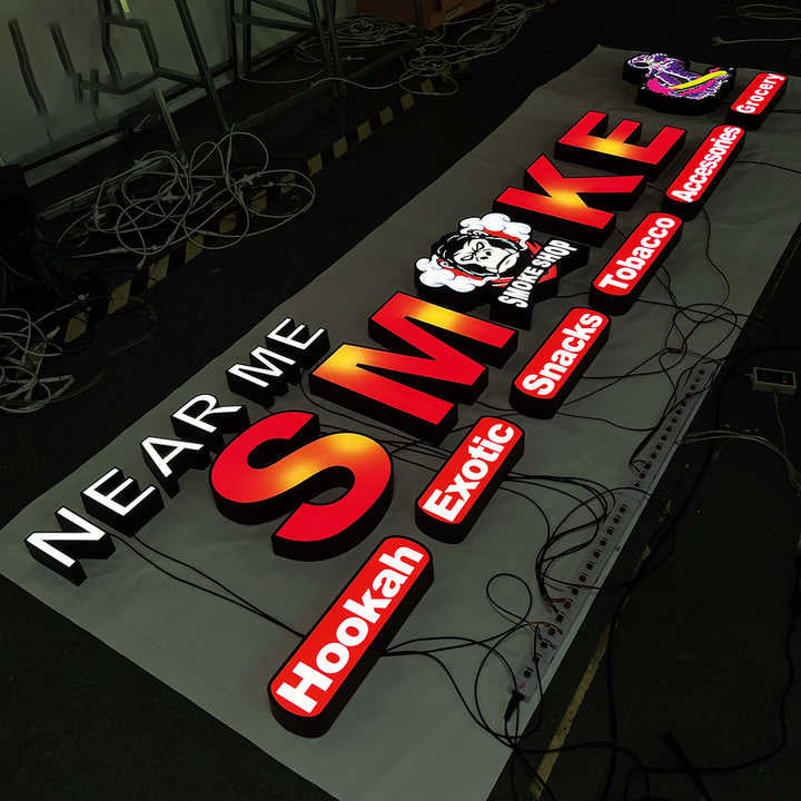 Illuminate Your Brand - Custom 3D LED Business Signs