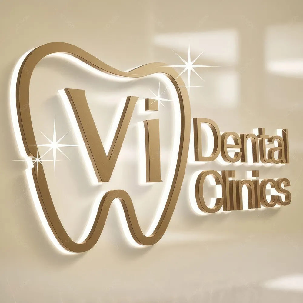 Personalized 3D Metal LED Sign