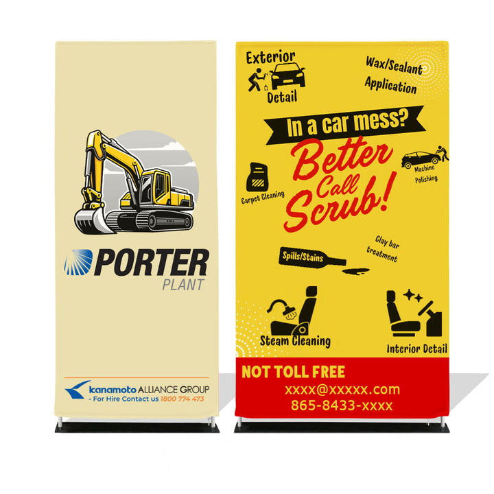 Banner Stand - Customizable for Trade Shows & Events